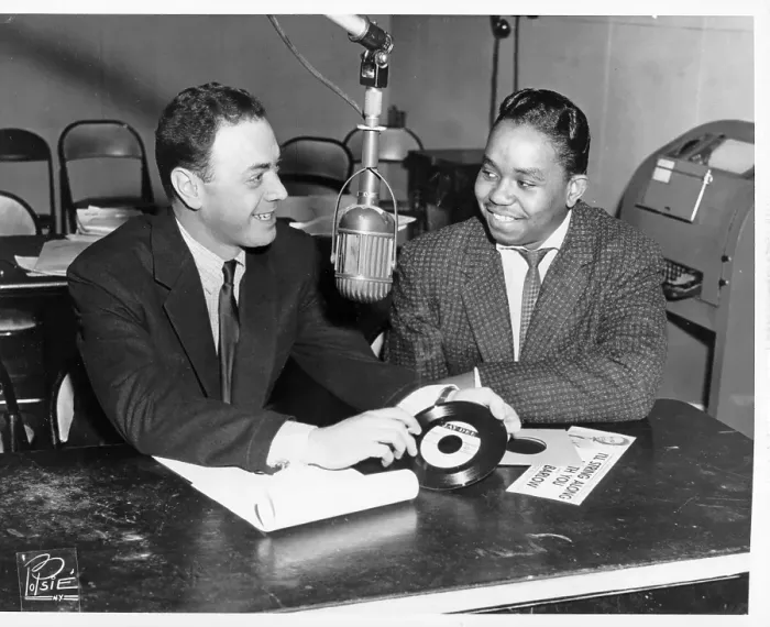 Framed Print : Dean Barlow And Alan Freed