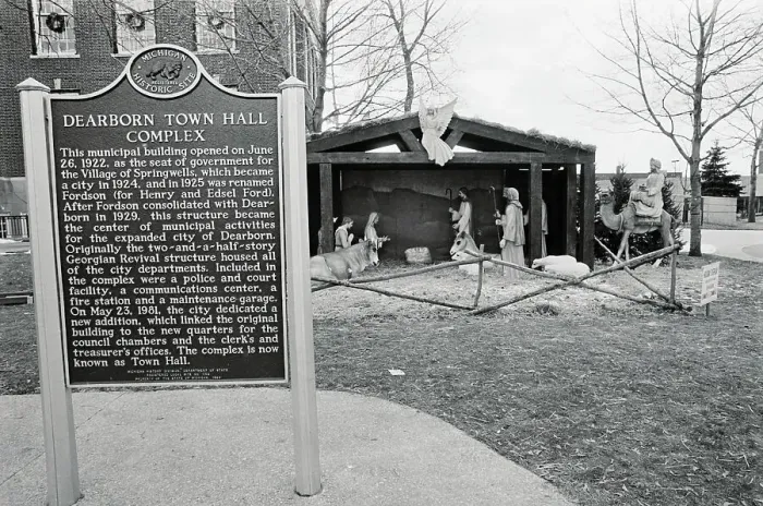 Framed Print : Dearborn City Hall Property Site Framed Print : Dearborn City Hall Property Site