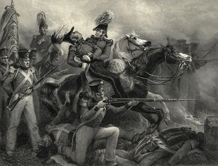 Framed Print : Death Of General Ross At Baltimore Framed Print : Death Of General Ross At Baltimore