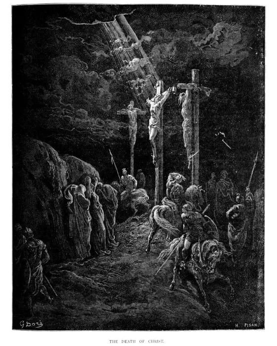 Framed Print : The Death of Jesus Christ Framed Print : The Death of Jesus Christ