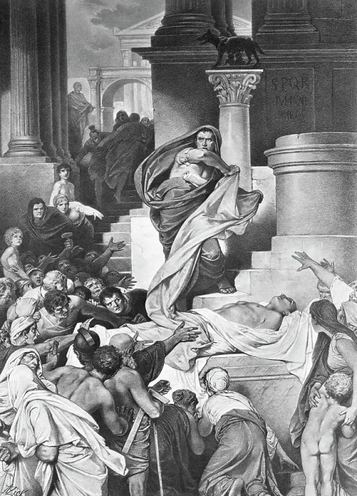 Framed Print : Death of Julius Caeser by Alexander Zick Framed Print : Death of Julius Caeser by Alexander Zick
