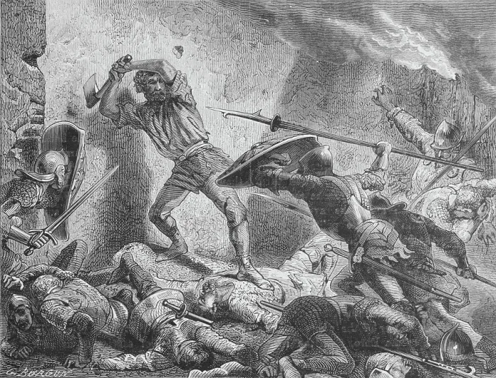 Framed Print : Death of Roland