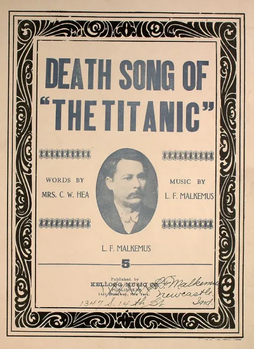 Framed Print : Death Song Of The Titanic Framed Print : Death Song Of The Titanic