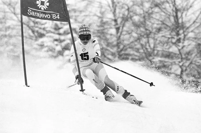 Framed Print : Debbie Armstrong Skiing Giant Slalom Framed Print : Debbie Armstrong Skiing Giant Slalom