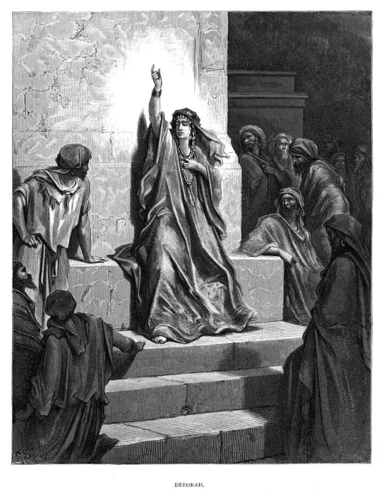 Framed Print : Deborah engraving 1870 Framed Print : Deborah engraving 1870