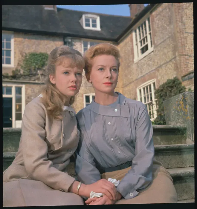 Framed Print : Deborah Kerr and Hayley Mills Framed Print : Deborah Kerr and Hayley Mills