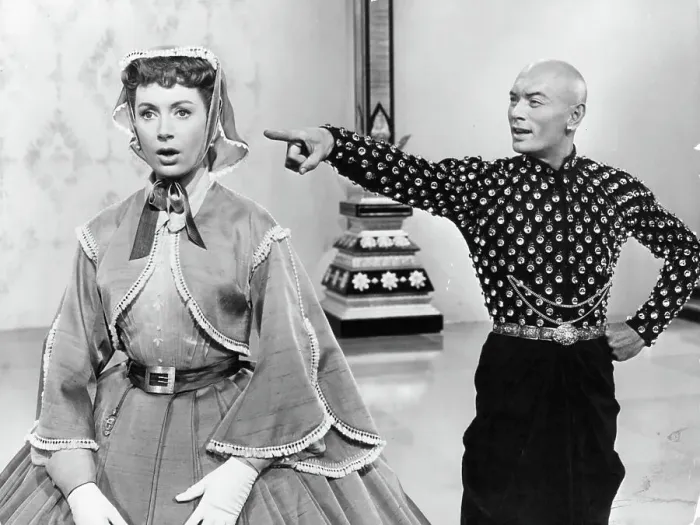 Framed Print : Deborah Kerr And Yul Brynner In The King And I Framed Print : Deborah Kerr And Yul Brynner In The King And I