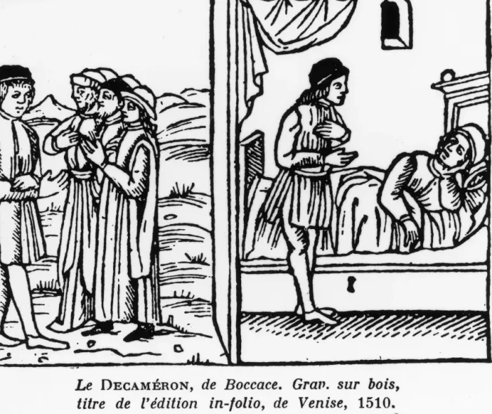 Framed Print : The Decameron Framed Print : The Decameron
