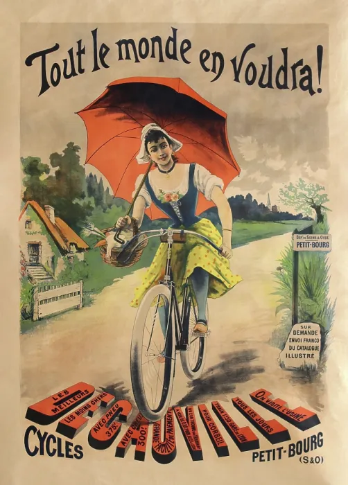 Framed Print : Decauville Cycles Framed Print : Decauville Cycles