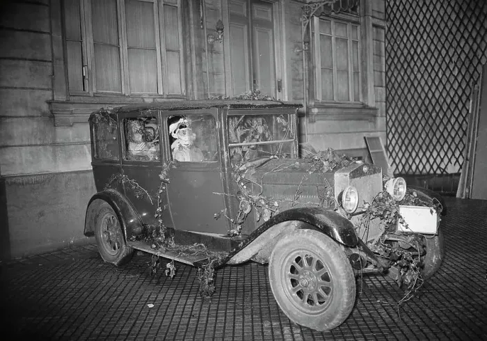 Framed Print : Decorated Mannequin in a Taxicab Framed Print : Decorated Mannequin in a Taxicab
