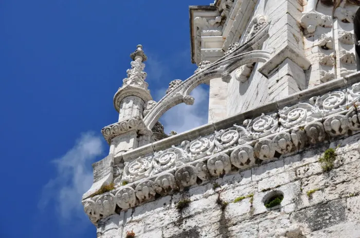 Framed Print : Decorative buttress Framed Print : Decorative buttress