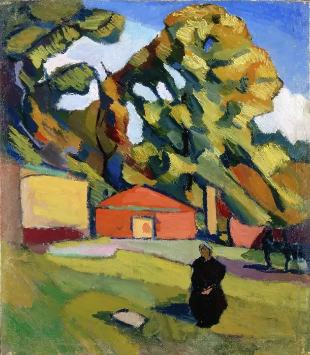 Framed Print : Decorative Landscape, 1928-1929. Artist: Istomin, Konstantin Nikolayevich (1887-1942) Framed Print : Decorative Landscape, 1928-1929. Artist: Istomin, Konstantin Nikolayevich (1887-1942)
