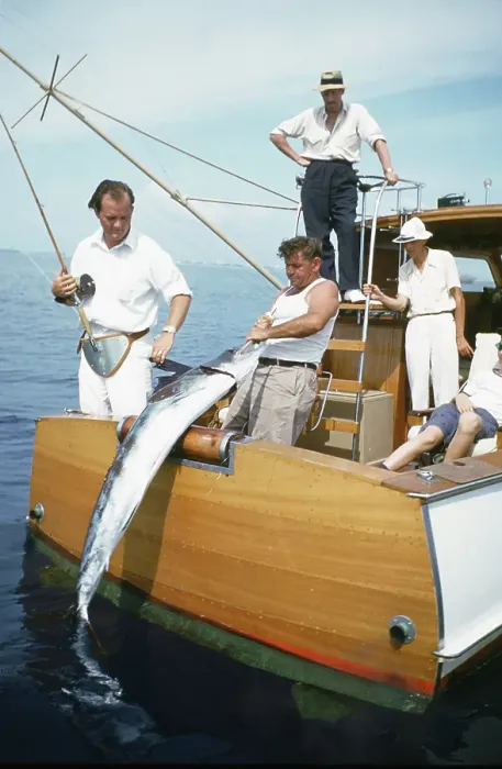 Framed Print : Deep Sea Fishing Framed Print : Deep Sea Fishing