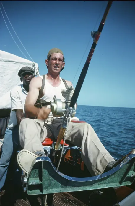 Framed Print : Deep Sea Fishing Framed Print : Deep Sea Fishing