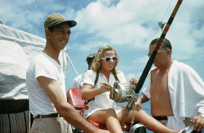 Framed Print : Deep Sea Fishing Framed Print : Deep Sea Fishing