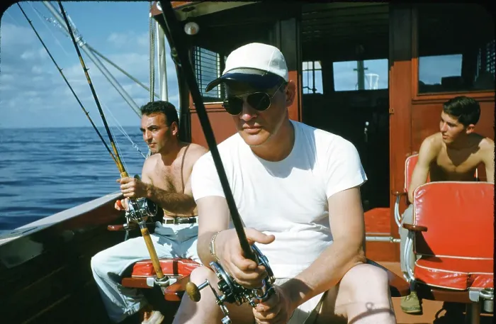 Framed Print : Deep Sea Fishing