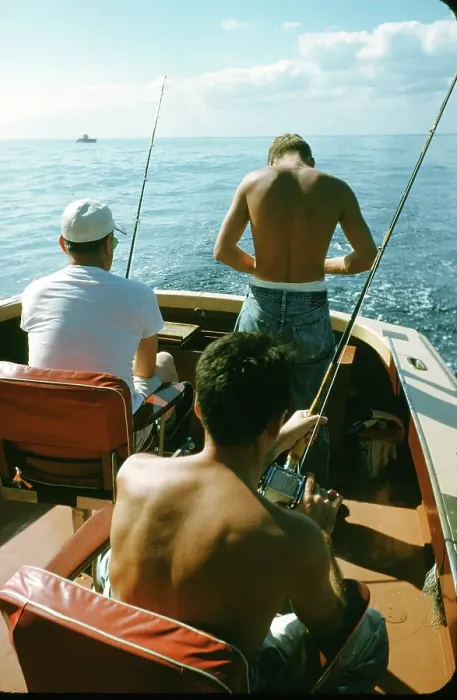 Framed Print : Deep Sea Fishing Framed Print : Deep Sea Fishing