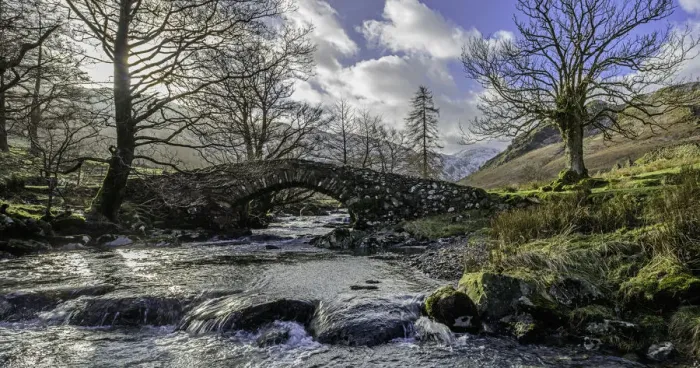 Framed Print : Deepdale in the English Lake District National Par Framed Print : Deepdale in the English Lake District National Par
