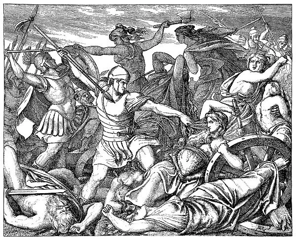 Defeat of the Cimbri at Vercellae 101 B. C
