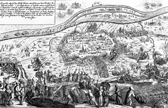 Framed Print : Defeat of the Ottoman Empire in Vienna in 1683: Shelling of the city by the Ottomans Framed Print : Defeat of the Ottoman Empire in Vienna in 1683: Shelling of the city by the Ottomans