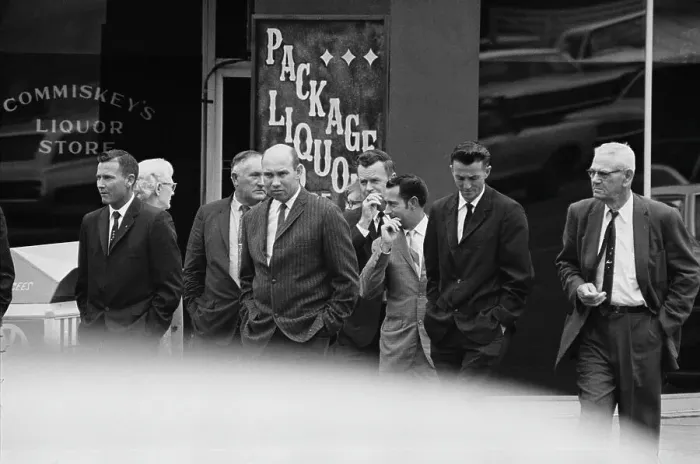 Framed Print : Defendants In Civil Rights Trial