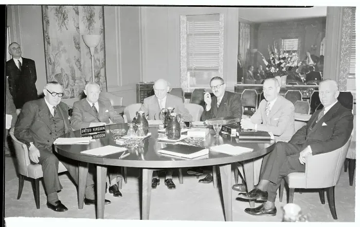 Framed Print : Defense Meeting