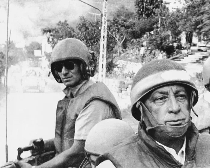 Framed Print : Defense Minister Ariel Sharon Framed Print : Defense Minister Ariel Sharon