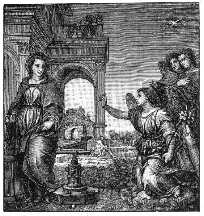 Framed Print : Del Sarto Andrea The Annunciation Framed Print : Del Sarto Andrea The Annunciation