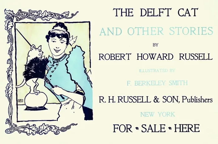 Framed Print : The delft cat and other stories Framed Print : The delft cat and other stories