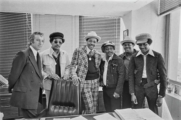 Framed Print : The Dells, American R&B Group Framed Print : The Dells, American R&B Group