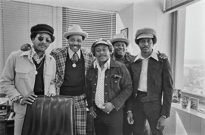 Framed Print : The Dells, American R&B Group Framed Print : The Dells, American R&B Group