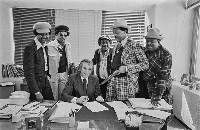 Framed Print : The Dells, American R&B Group Framed Print : The Dells, American R&B Group