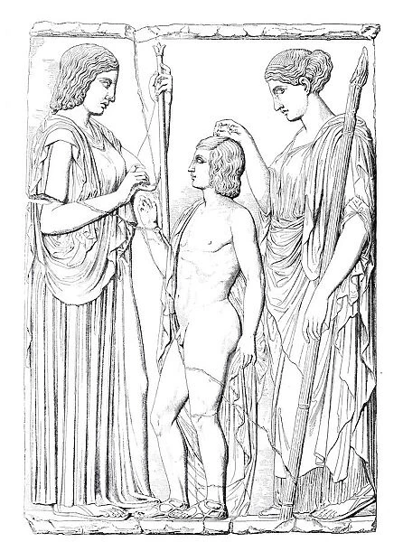 Demeter and Persephone with Jakchos