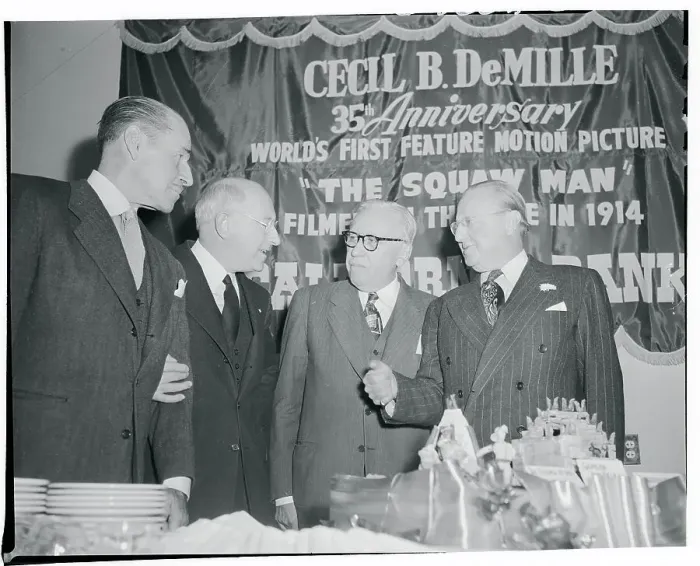 Framed Print : Demille and Friends at 35th Anniversary Party Framed Print : Demille and Friends at 35th Anniversary Party
