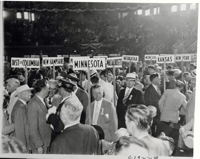 Framed Print : Democratic National Convention