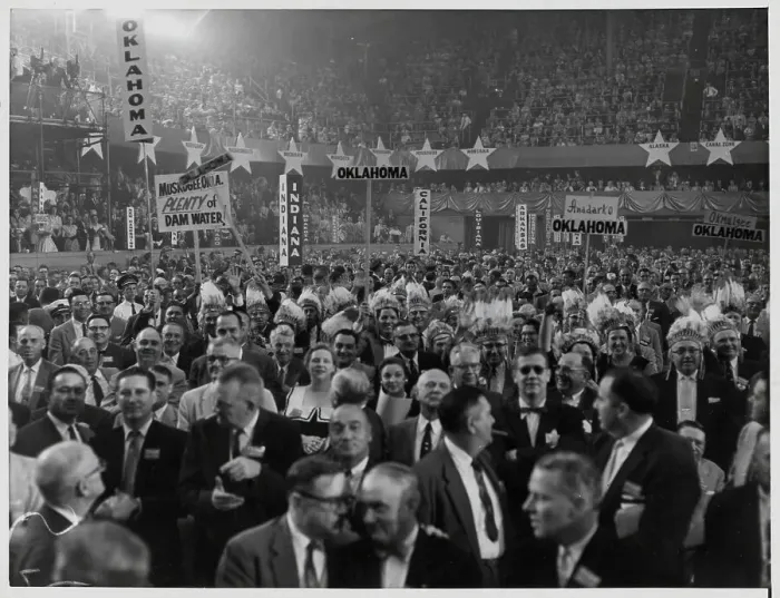 Framed Print : Democratic National Convention from Rostrum Framed Print : Democratic National Convention from Rostrum