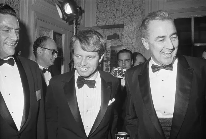Framed Print : Democratic Senator's Kennedy and McCarthy Framed Print : Democratic Senator's Kennedy and McCarthy