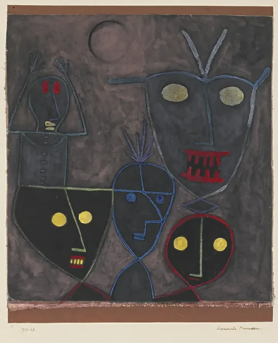 Framed Print : Demonic Puppets, 1929 Framed Print : Demonic Puppets, 1929