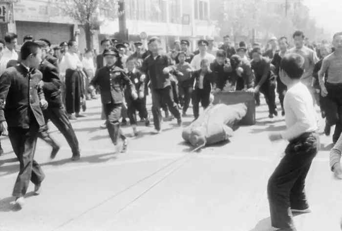 Framed Print : Demonstrators Dragging Statue of President Syngman Rhee Framed Print : Demonstrators Dragging Statue of President Syngman Rhee