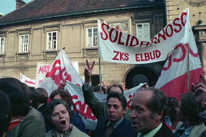 Framed Print : Demonstrators Holding Banner Framed Print : Demonstrators Holding Banner