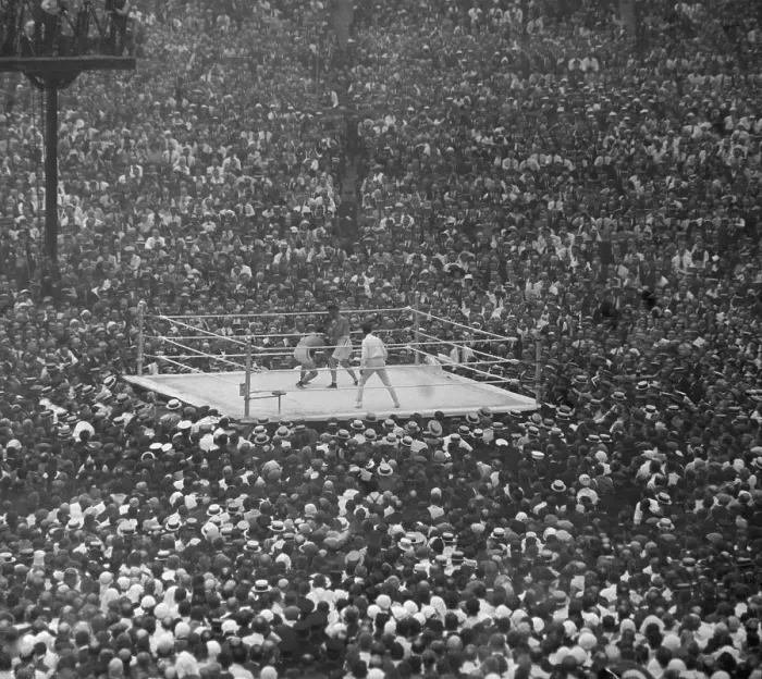 Framed Print : Dempsey-Carpenter Fight Framed Print : Dempsey-Carpenter Fight