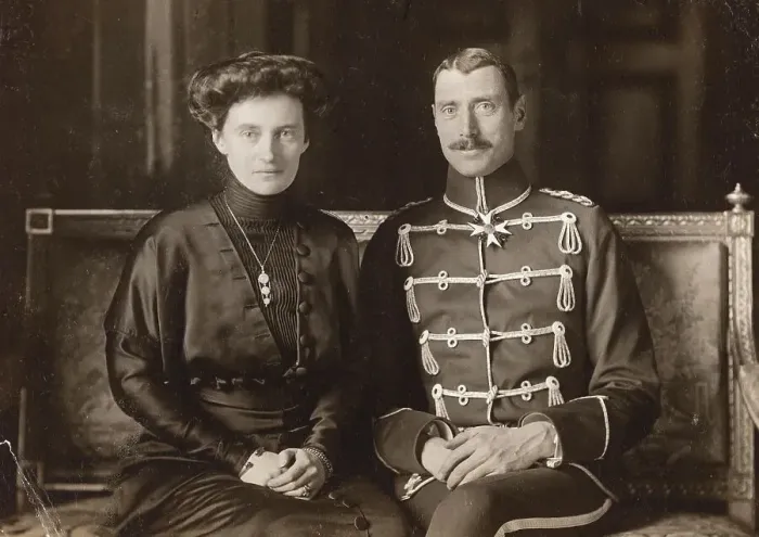 Framed Print : Denmark's King and Queen in 1900's Framed Print : Denmark's King and Queen in 1900's