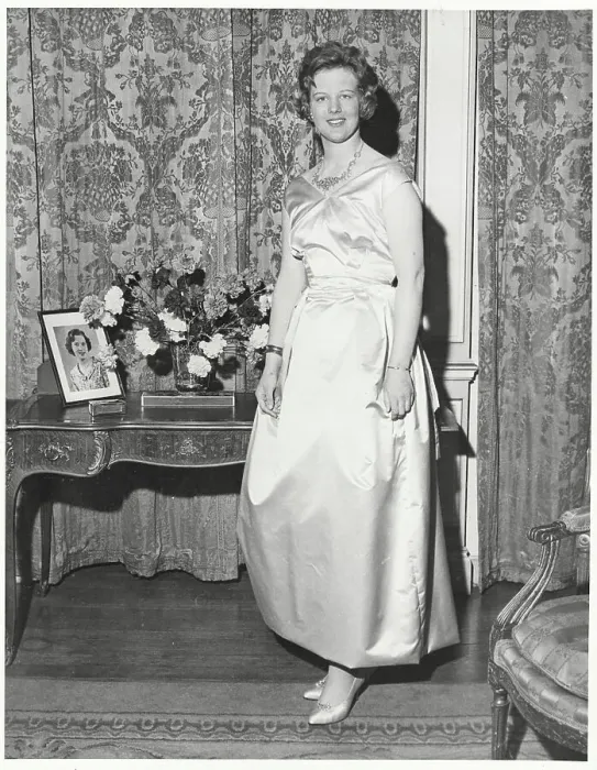 Framed Print : Denmark's Princess Margrethe in Ballgown Framed Print : Denmark's Princess Margrethe in Ballgown