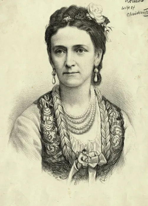 Framed Print : Denmark's Queen Louise