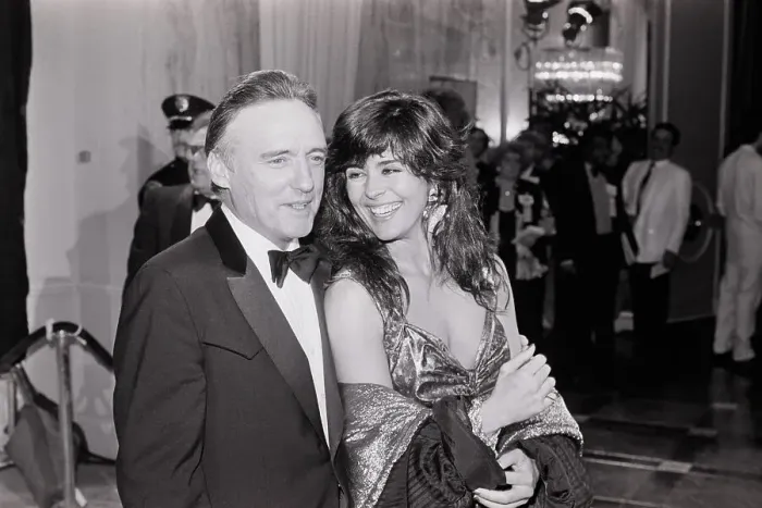 Framed Print : Dennis Hopper and Maria Conchita Alonzo Framed Print : Dennis Hopper and Maria Conchita Alonzo