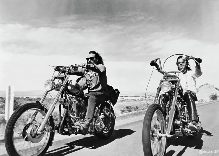 Framed Print : Dennis Hopper and Peter Fonda in Easy Rider Framed Print : Dennis Hopper and Peter Fonda in Easy Rider