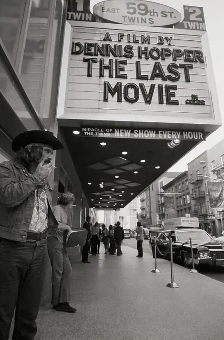Framed Print : Dennis Hopper at Theater Opening The Last Movie Framed Print : Dennis Hopper at Theater Opening The Last Movie