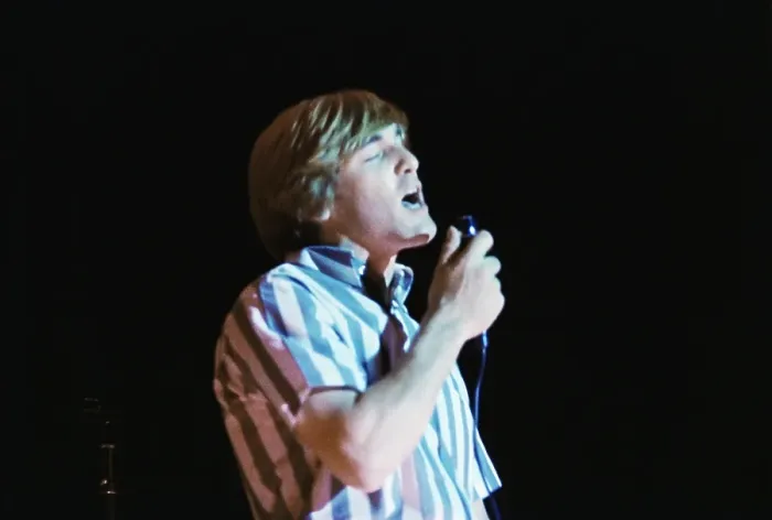 Framed Print : Dennis Wilson Performing Framed Print : Dennis Wilson Performing