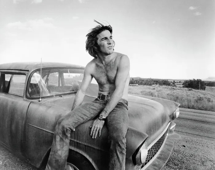 Framed Print : Dennis Wilson In Two-Lane Blacktop Framed Print : Dennis Wilson In Two-Lane Blacktop