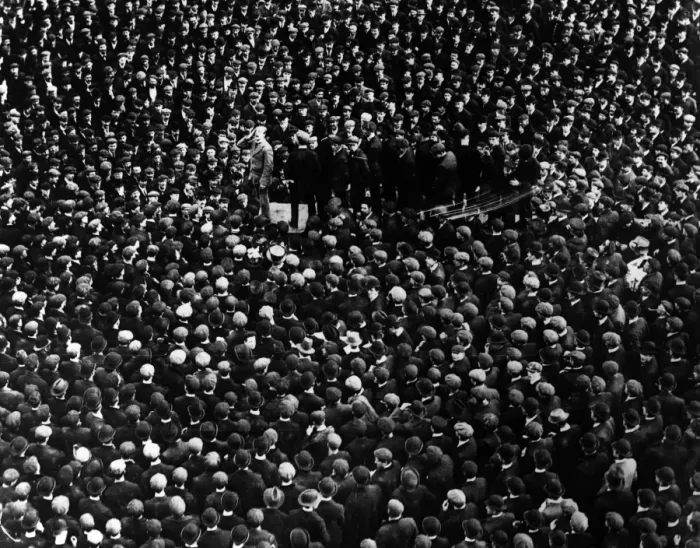 Framed Print : Dense Crowd Framed Print : Dense Crowd